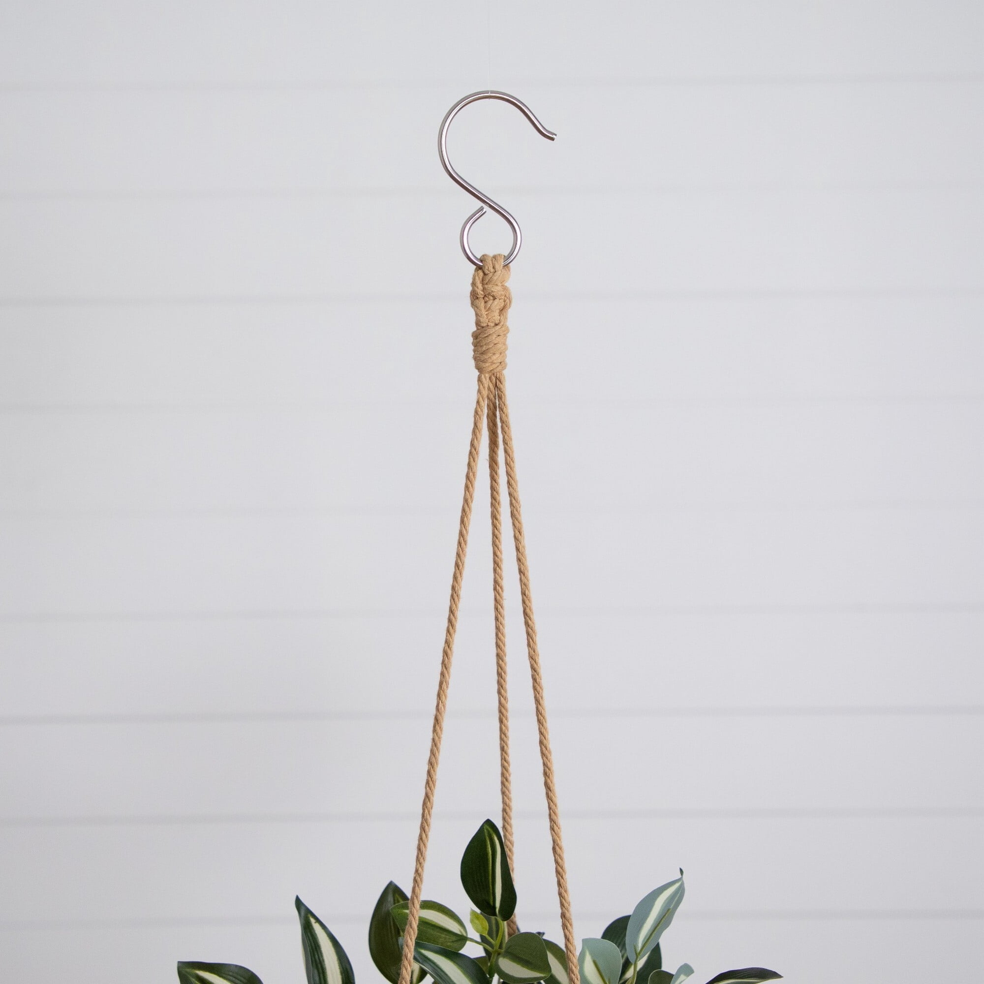 Artificial Wandering Jew & String of Hearts Hanging Plant - Set of 2