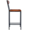 thumbnail image 6 of Classic Leather and Metal Counter Stool, 6 of 9