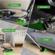 thumbnail image 1 of USB Vacuum Cleaner Laser Lights Hidden Pet Hair Dust Display-Grey, 1 of 5