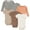 Brown, variant on Baby Neutral Assorted Long and Short Sleeve Onesies, 6-Pack, Sizes Newborn - 12 Months