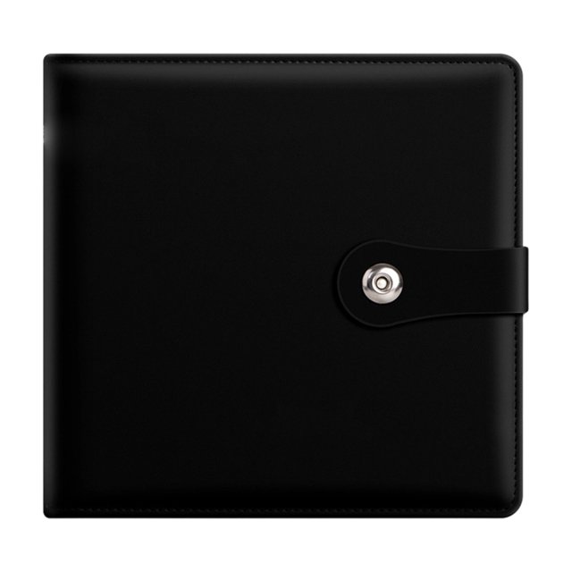 Large Capacity Square Book Album for Banknote Organizer Storage Bills Ideal Craft Stationery