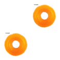 thumbnail image 3 of Billuyoard Pet Chew Toy Training Squeak Ring Ball TPR Molar Sound Juego Interactivo Juguete, Naranja, S Type2 NO2, 3 of 6