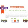 thumbnail image 6 of Purple Cow Organics Natural Seed Starter for Fast Indoor Germination, 12 Quart Bag, 6 of 7