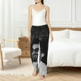 thumbnail image 6 of Robert Downey Jr Women's Pajama Pants, All Over Print Causal Drawstring Lounge Pant, Comfy Loose Wide Leg Pajamas Bottoms Trousers with Pockets, 6 of 8