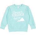 thumbnail image 2 of Inktastic Someone in Virginia Loves Me Toddler Sweatshirt, 2 of 4