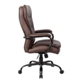 thumbnail image 4 of Bowery Hill 20.5" Faux Leather Adjustment Office Chair in Bomber Brown, 4 of 7