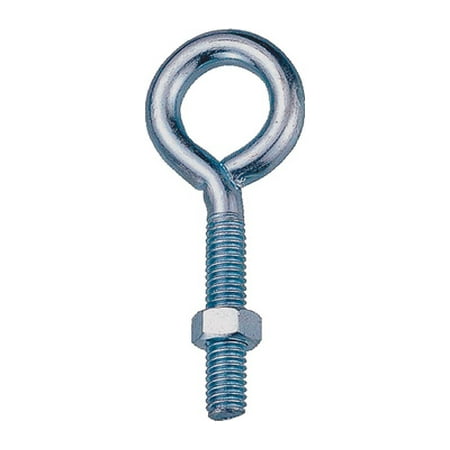 

ProSource LR274 Eye Bolt With Nut Zinc Plated Steel 1/4 By 6 Inch (Case of 20)