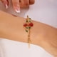 thumbnail image 2 of Rose Anillo Pulsera Conjunto de aceite de goteo Rose Abrir Anillo Pulsera Ajustable Accesorios para Mujer Chica para Regalo, 2 of 6