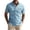 hgg394-Sky Blue, variant on Yaoyar Men's Summer Button Down Shirts Loose Lapel Fashion Solid Short Sleeve Casual Vacation Shirt