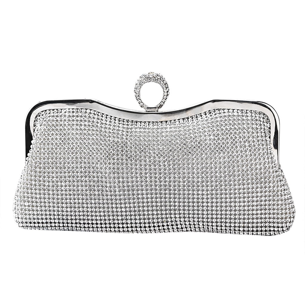 Sac à Main de Soirée Mode pour Femmes avec Strass, Pochette de