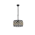 thumbnail image 7 of 1214 Madison Collection Pendant Lamp D:16in H:9in Lt:4 Mocha Brown Finish Royal Cut Golden Teak (Smoky), 7 of 7