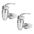 thumbnail image 4 of Reusable Beverage Dispenser Spigot in Silver for Kitchen Use Made of ABS and PP Materials, 4 of 4