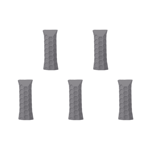 Funda Silicona para Agarre Paleta Pickleball Raqueta (gris)