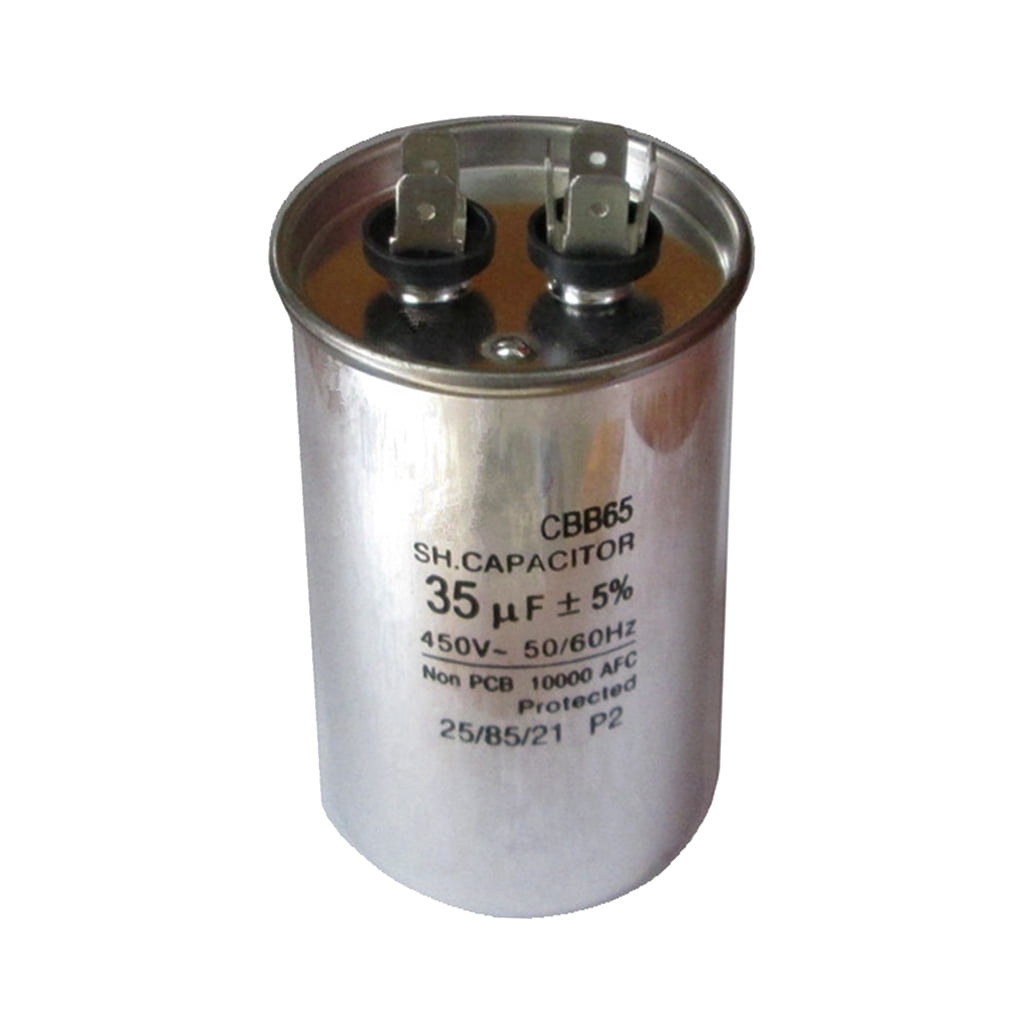 Air Conditioner Aluminum Capacitors 35 50/60Hz Round