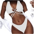 thumbnail image 4 of Bikini sexy de dos piezas para mujer, traje de baño con almohadilla de realce, conjunto de ropa de playa Fridja  nalpqowj54469, 4 of 4