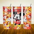 thumbnail image 3 of Mickey Mouse tumbler design, 20 oz skinny tumbler design, sublimation image, tumbler wrap, Mickey Mouse cup, Mickey Mouse sublimation, 3 of 3