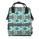 thumbnail image 1 of Fotbe Turtles And Seahorses Mochila Maternidad - Lona de Sarga Impermeable, Mochila de Pañales de Gran Capacidad con Múltiples Bolsillos y Correas Ajustables, 1 of 6