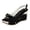 A-Black466, variant on Womens Espadrille Wedge Sandals Retro Rivet Bow Decor Ankle Buckle Ladies Sandals Summer Resort Vacation Casual Sandals