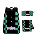 thumbnail image 1 of Set de mochilas Demons Slayers Kamados Tanjirous Anime School, 1 of 1