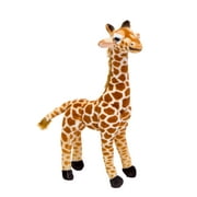 Fridja Simulation Giraffe Plush Toy Children Sleeping Doll Giraffe Doll Soft Short Plush