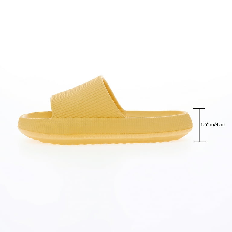industri maskulinitet diagram Shower Shoes Slides Sandals Women Men House Slippers, Size W 11.5-12.5, M  10-11, Yellow 44-45 - Walmart.com