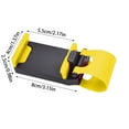 thumbnail image 2 of General Car Steering Wheel Phone Holder Securely Holds Phones for Easy Navigation & Communication While Driving, 2 of 2