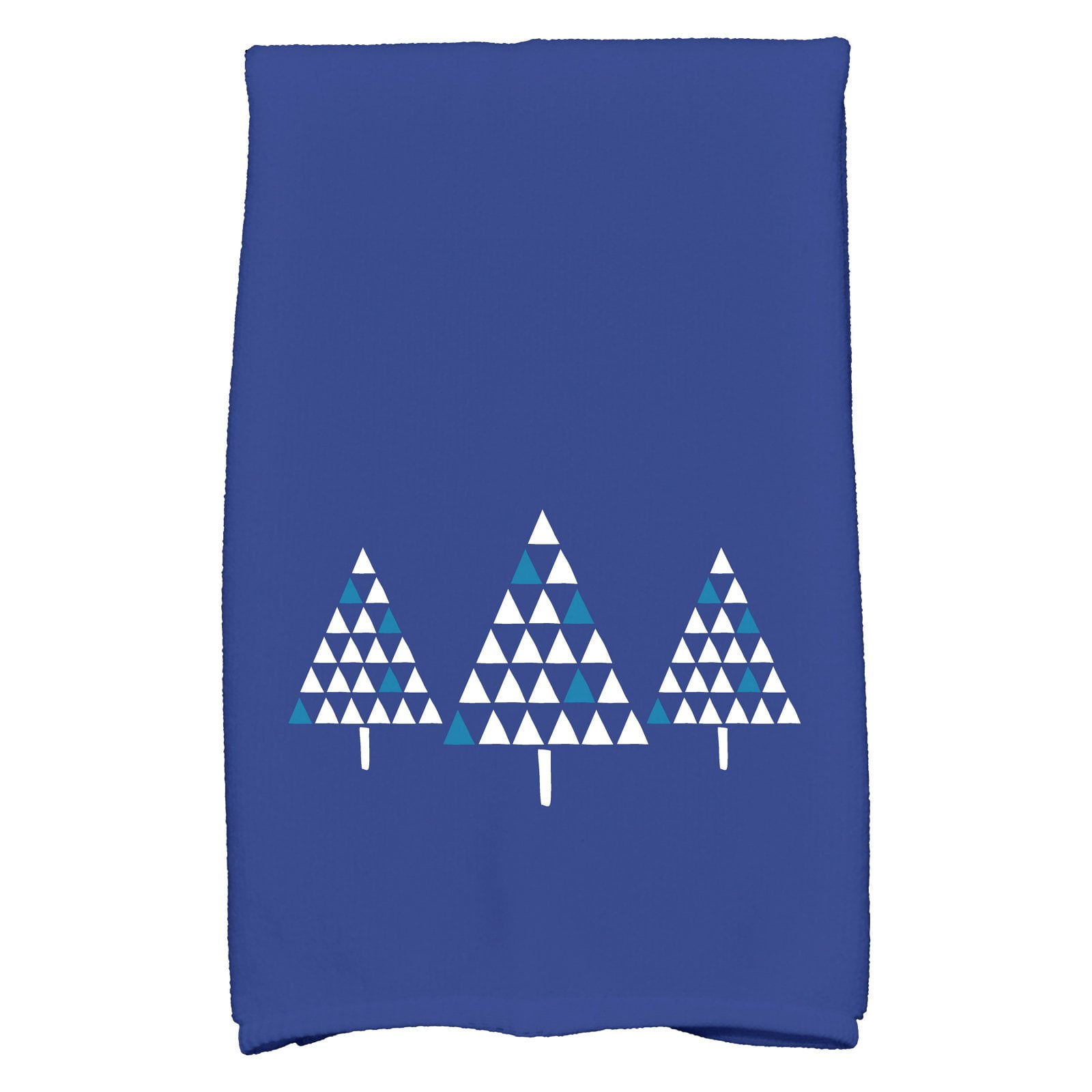 Simply Daisy 18" x 30" Trio of Trees Holiday Geometric Print Kitchen Towel