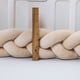 thumbnail image 4 of Cuna tejida con nudo largo, bola de 3 hebras trenzadas, decoración para habitación de niños, valla protectora para cama de bebé, 4 of 6