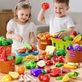 thumbnail image 2 of Set Play Food NIPLOOW para niños, juguetes de aprendizaje para niños pequeños, 2 of 7