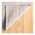 thumbnail image 2 of Dash & Albert Marled Handwoven Cotton Rug, 9' x 12', Grey, 2 of 6