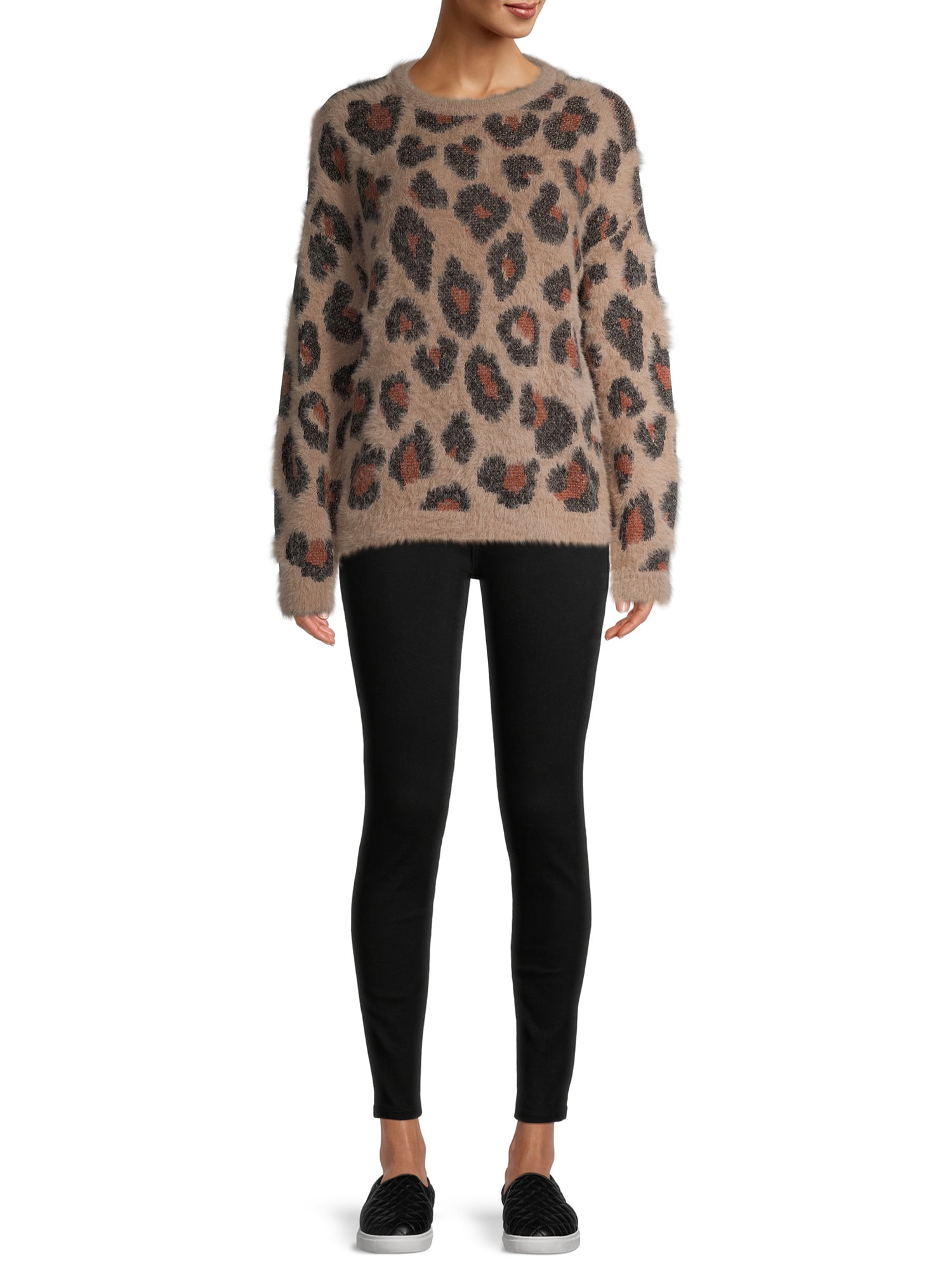 Time and Tru Women's Eyelash Sweater 