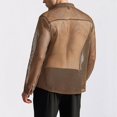 thumbnail image 4 of Men's Mesh Hollow Out Long Sleeve Shirt Breathable See Through Casual Summer Top for Daily Wear Mens T-Shirts Summer Lightweight Tee Tops, 4 of 4