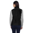thumbnail image 2 of CORE365 78191 Women's Journey Fleece Vest-Black-M, 2 of 3