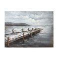 thumbnail image 1 of Dock At The Lake On Wood Art Work, 1 of 1