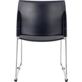 thumbnail image 2 of NPS 8800 Series 30.75" Modern Cafetorium Plastic Stack Chair in Navy, 2 of 5