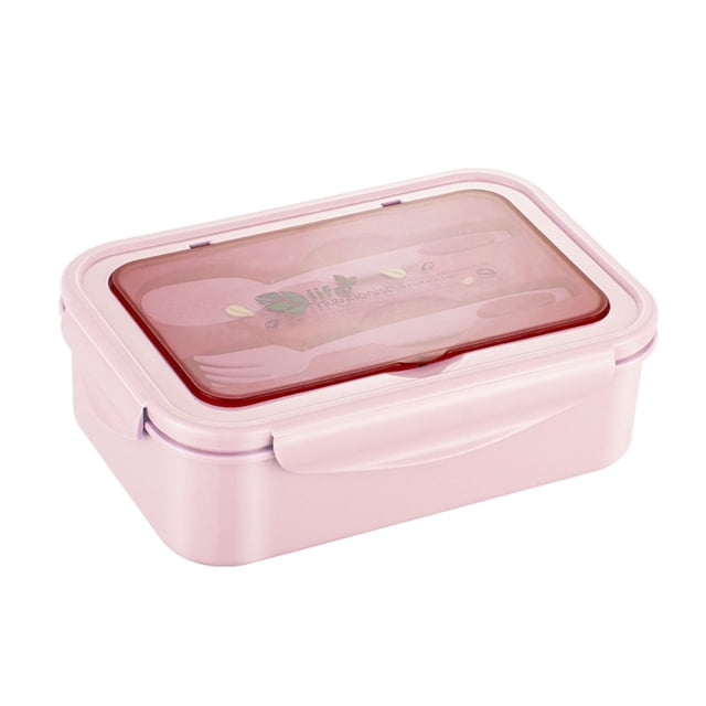 Fresh Box Food Containers Easy to Use With Cutlery Lunch Box for Storing Kids Snacks Takeout Leftovers