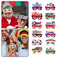 thumbnail image 3 of Gafas para aficionados al fútbol, gafas de competición de fútbol, accesorios para fotomatón, gafas de fiesta para cumpleaños con temática de fútbol, fiestas deportivas, 3 of 8