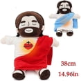 thumbnail image 2 of 2026 38CM Breathing Jesus Plush Toy Baby Soothing Jesus Doll Four-gear Adjustment Children Music Sleep Companion Christmas Toy Gifts, 2 of 5