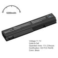 thumbnail image 3 of 5200mah Battery for HP Compaq 6910p 6510b 6710b 6710s 6715b nc6400 nc6100 nc6320, 3 of 6