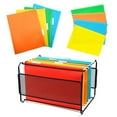 MOMOJIA 4Pcs Filing Folder Letter Size Suspension Files with