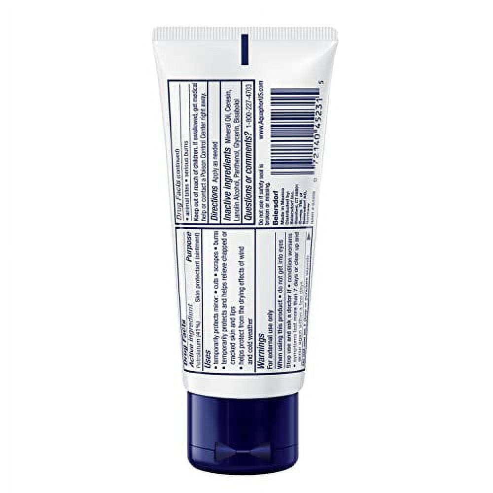 Aquaphor Healing Ointment Advanced Therapy Skin Protectant for Dry Cracked Irritated Skin, 1.75 oz Tube (Pack of 6)