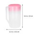 thumbnail image 4 of Water Pitcher with Lid Large Capacity Cold Water Kettle for Dinner and Parties White Easy to Clean 1Pack, 4 of 4