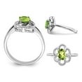 thumbnail image 2 of 2/5 Carat (ctw) Oval Peridot Ring in Sterling Silver, 2 of 4