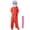 Red, variant on Silly Big Mouth Monster Jumpsuit - Premium Soft Fleece Halloween Costume Onesie, Funny Loungewear with Giant Comb for Halloween Nights Party Red Size: M
