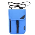 thumbnail image 1 of Bewildely Bolsa de pasaporte de viaje Bolsa de documentos multifunción RFID Cuello colgante Clip de pasaporte Bolsa de documentos Estuche protector de Almacenamiento y organización del hogar Bewildely HA021730-00, 1 of 1