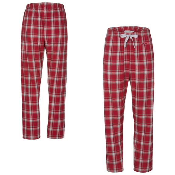 Women's Boxercraft Crimson Washington State Cougars Haley Flannel Pants