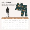 thumbnail image 6 of Disketp Pajamas Set Long Sleeve Sleepwear Womens Button Down Nightwear Pj Sets-Big Machine, 6 of 9
