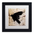 thumbnail image 2 of Trademark Fine Art "The Raven 3" Canvas Art by Roderick Stevens, White Matte, Black Frame, 2 of 5