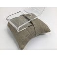 thumbnail image 5 of N'icePackaging 3 Qty - 3" x 3" Seal-Grey Linen Watch/Bangle Pillow Display -for Sales/Merchandise/Crafts/Storage/Display, 5 of 9