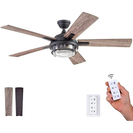 

51484-01 Freyr Ceiling 52 Heavy Textured Black